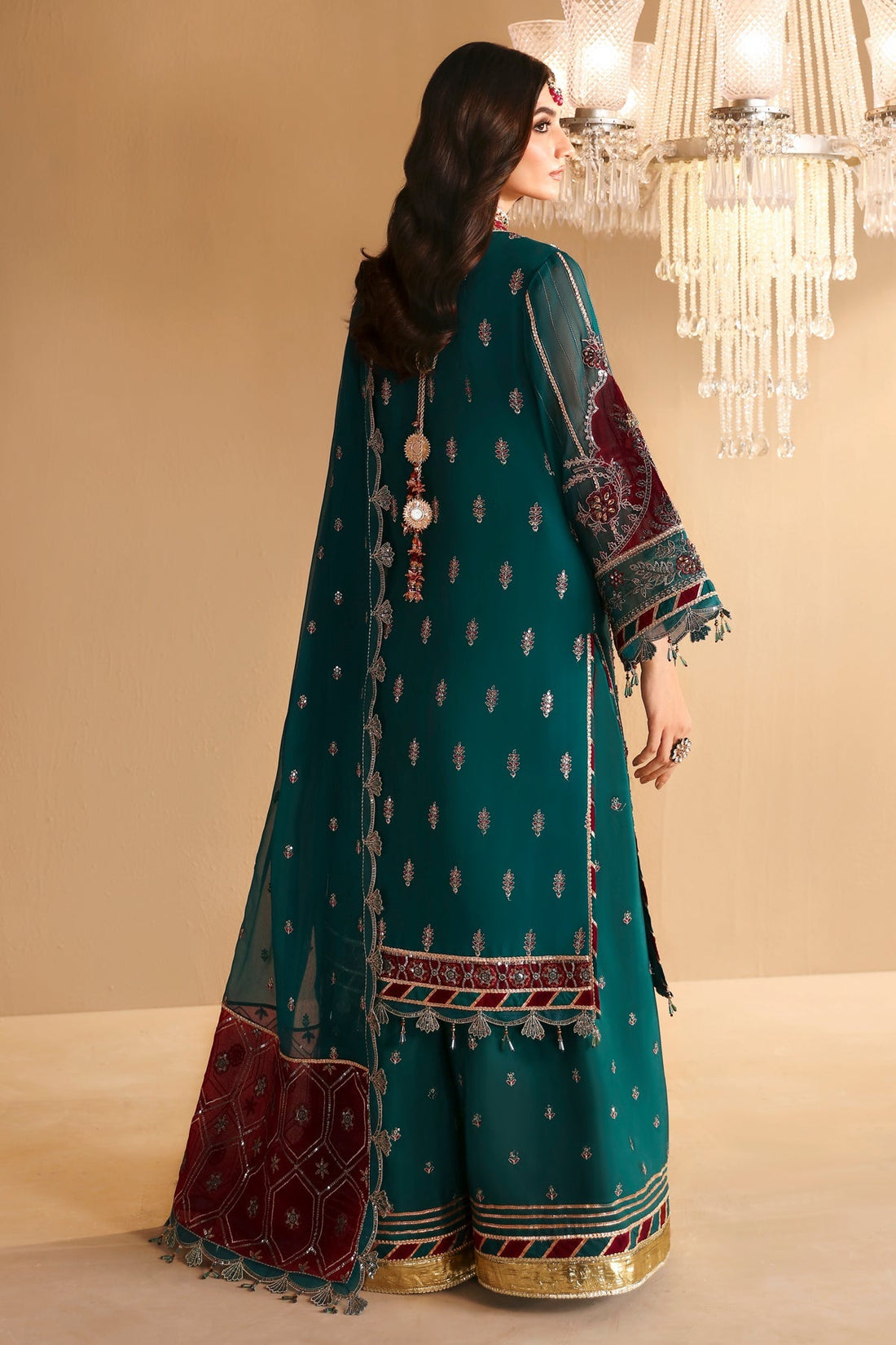 Alizeh | Reena Wedding Formals | AF-HM-4024-KHIVA