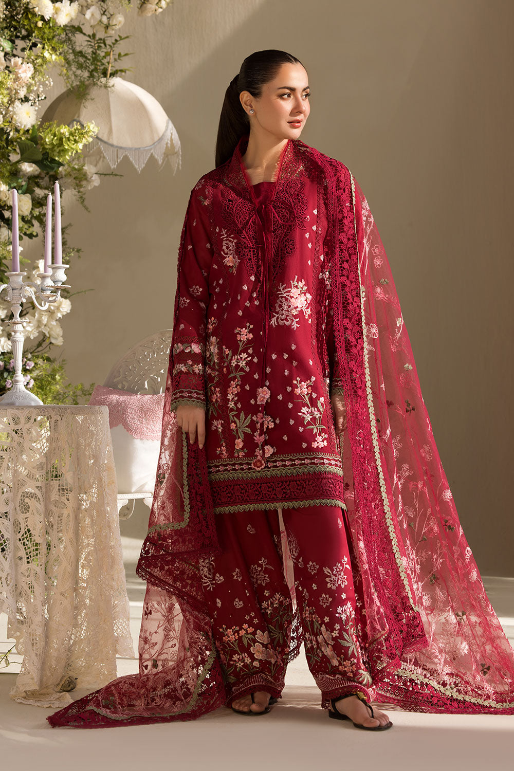 Sobia Nazir | Luxury Lawn 25 | 14A - House Of Zarish