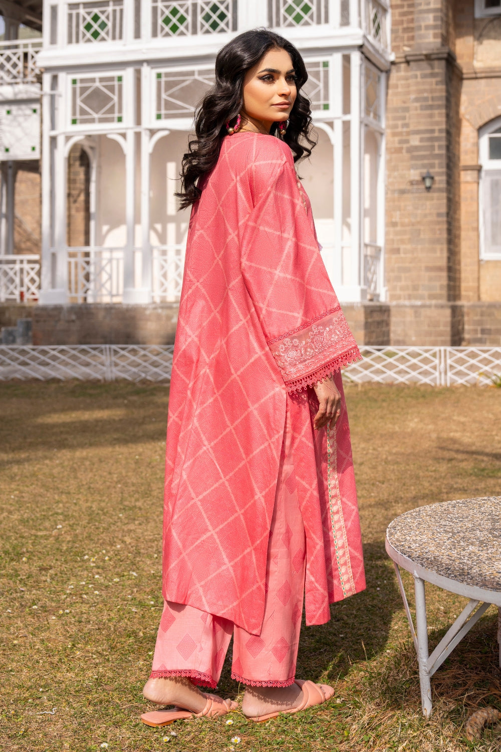 Ittehad | Embroidered Lawn | I-34 - House Of Anaya