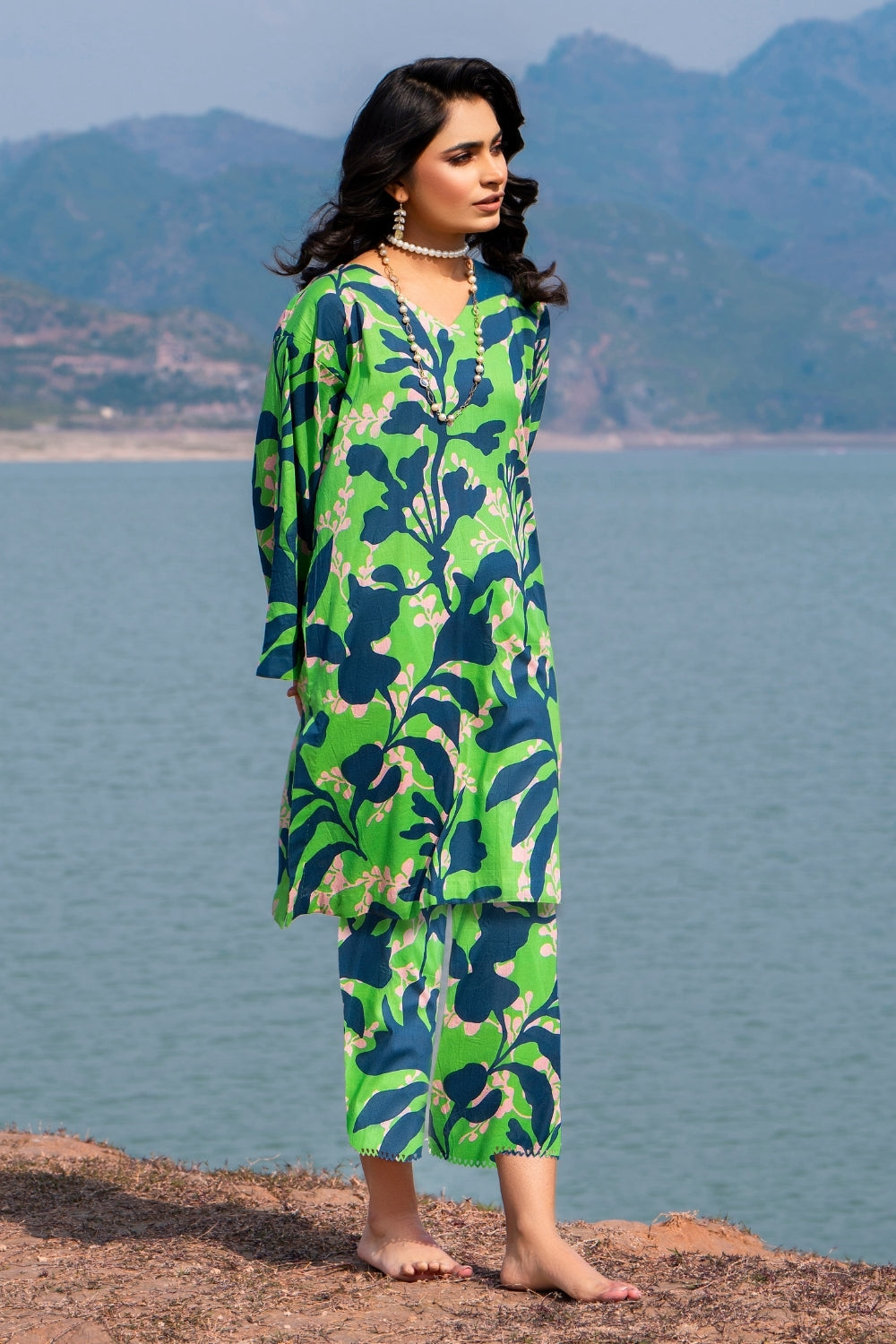 Ittehad | Embroidered Lawn | I-29 - House Of Anaya