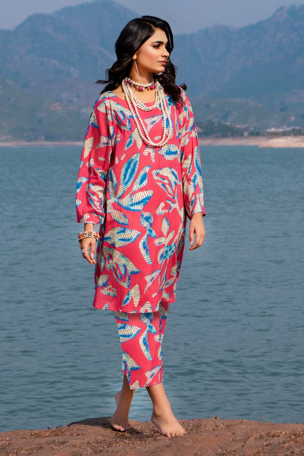 Ittehad | Embroidered Lawn | I-32 - House Of Anaya