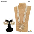 Lotus Necklace-0497 - House Of Zarish