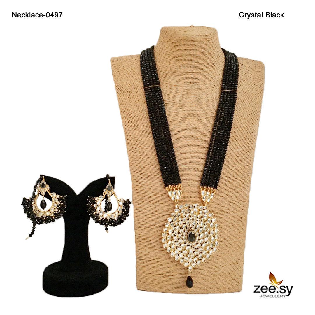 Lotus Necklace-0497 - House Of Zarish