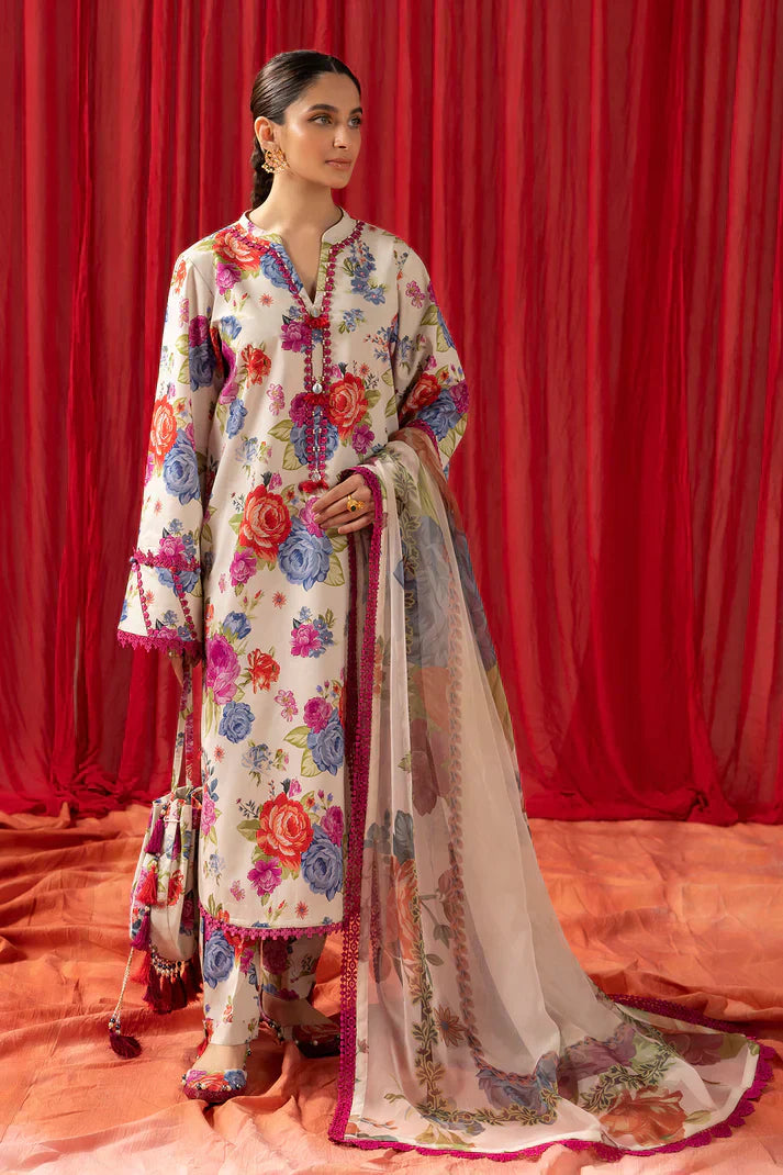 Alizeh | Sheen Lawn Prints 24 | LUNA ROSE - House Of Anaya