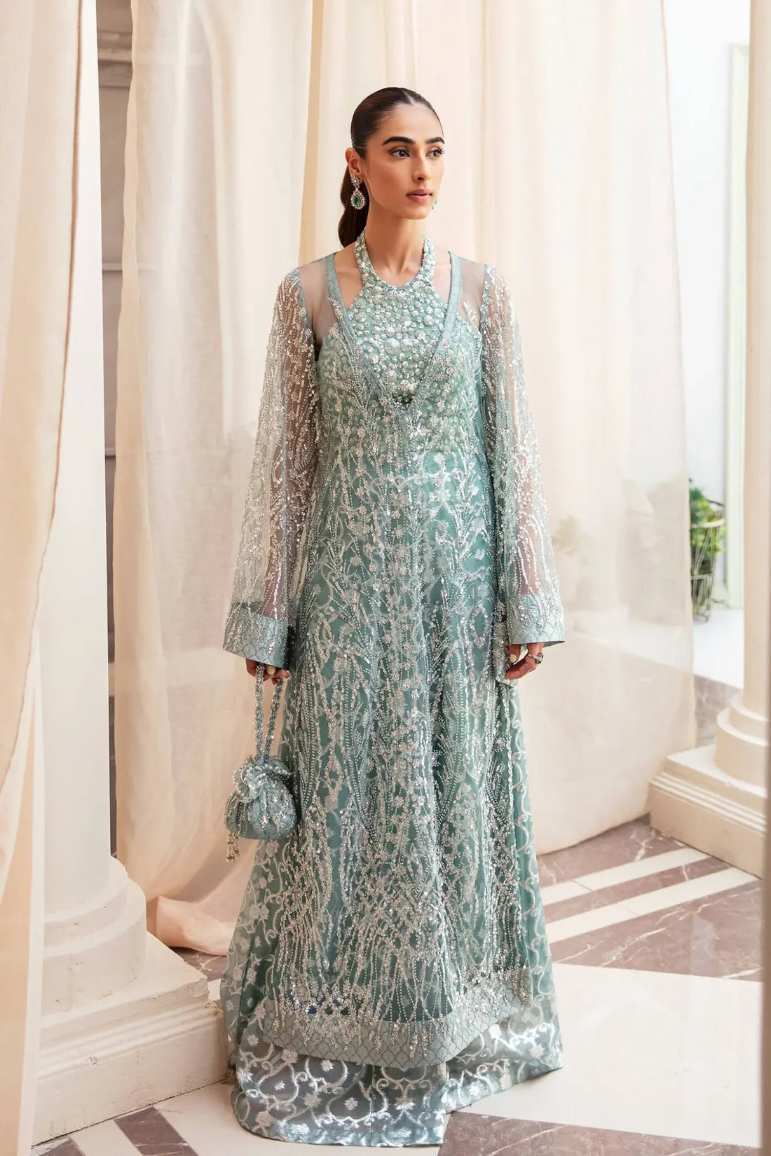 Musferah Saad | Symphony Wedding Formals | Lustrous Lumi??re