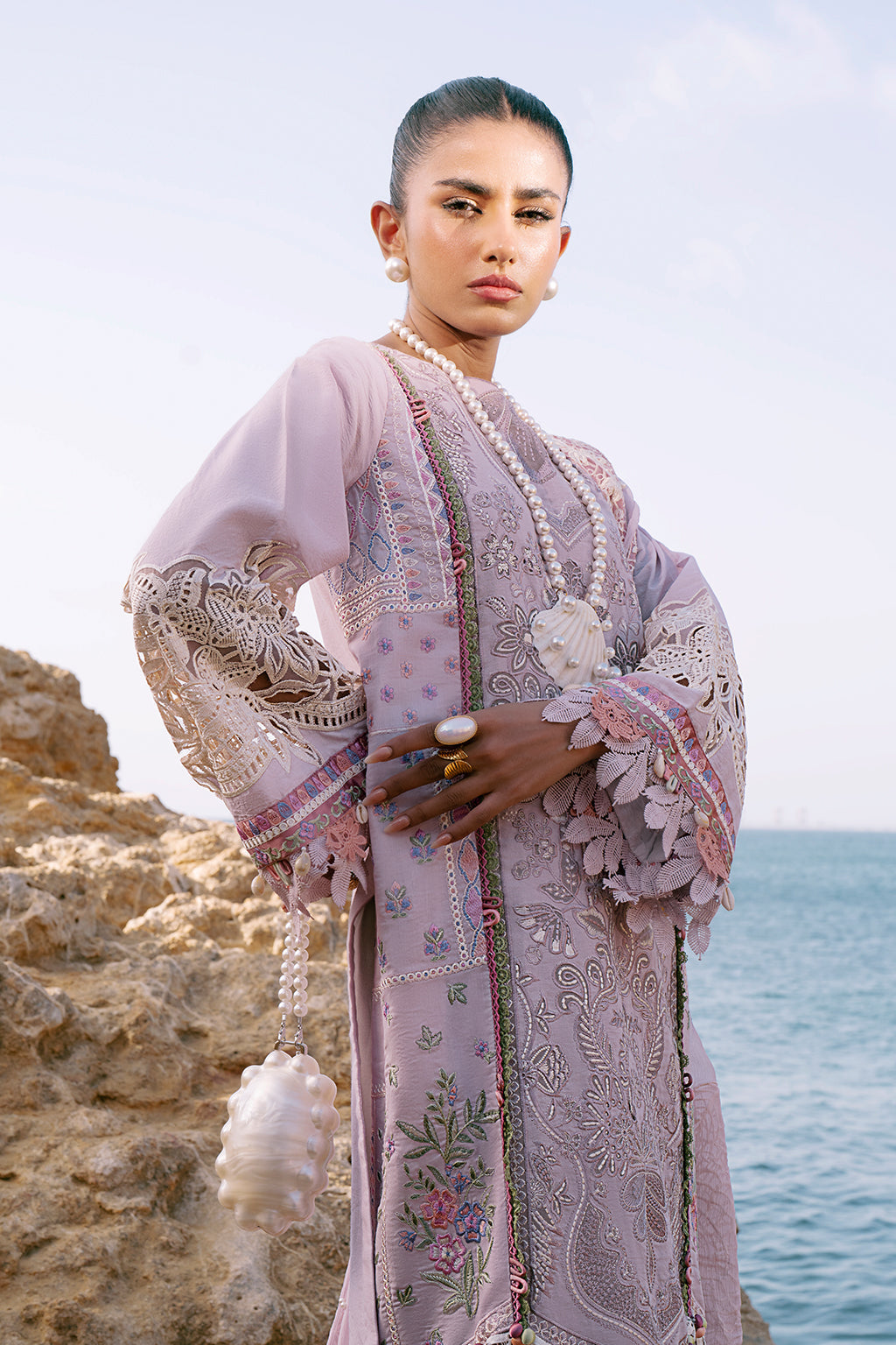AJR Couture | Dastan Luxury Lawn 25 | Luxe