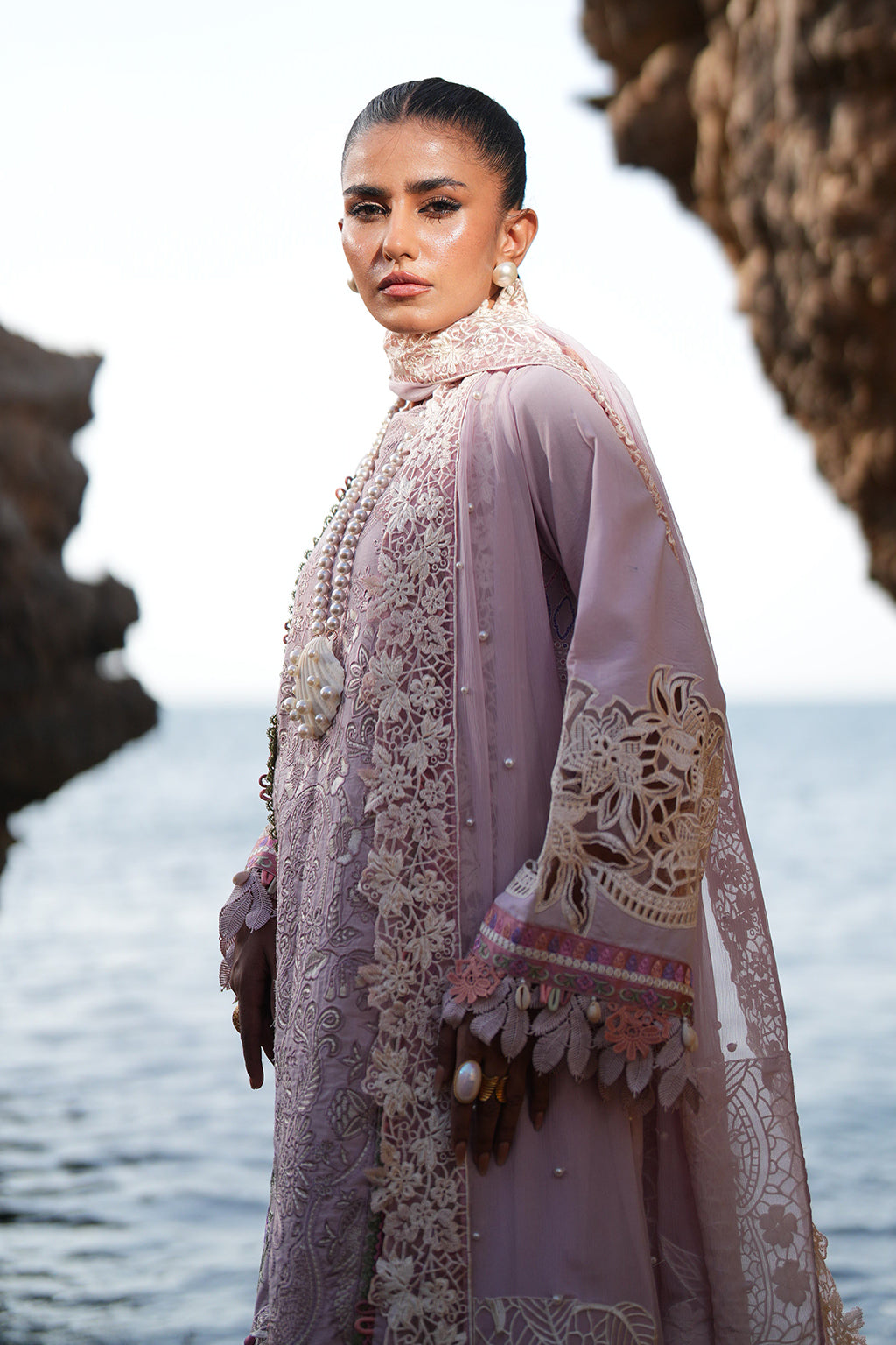AJR Couture | Dastan Luxury Lawn 25 | Luxe