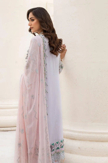 Naqsh Majestic By Imrozia Premium Chiffon 3Pc Suit M-51 Cecilia - House Of Anaya