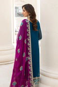 Naqsh Majestic By Imrozia Premium Chiffon 3Pc Suit M-52 Martha - House Of Anaya