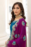 Naqsh Majestic By Imrozia Premium Chiffon 3Pc Suit M-52 Martha - House Of Anaya