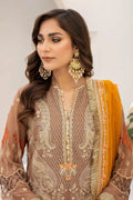 Naqsh Majestic By Imrozia Premium Chiffon 3Pc Suit M-53 Eleonora - House Of Anaya