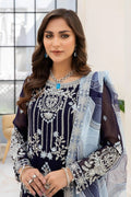 Naqsh Majestic By Imrozia Premium Chiffon 3Pc Suit M-54 Zoe - House Of Anaya
