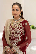 Imrozia Premium | Naqsh Formals 23 | M-55 Sienna - House Of Anaya