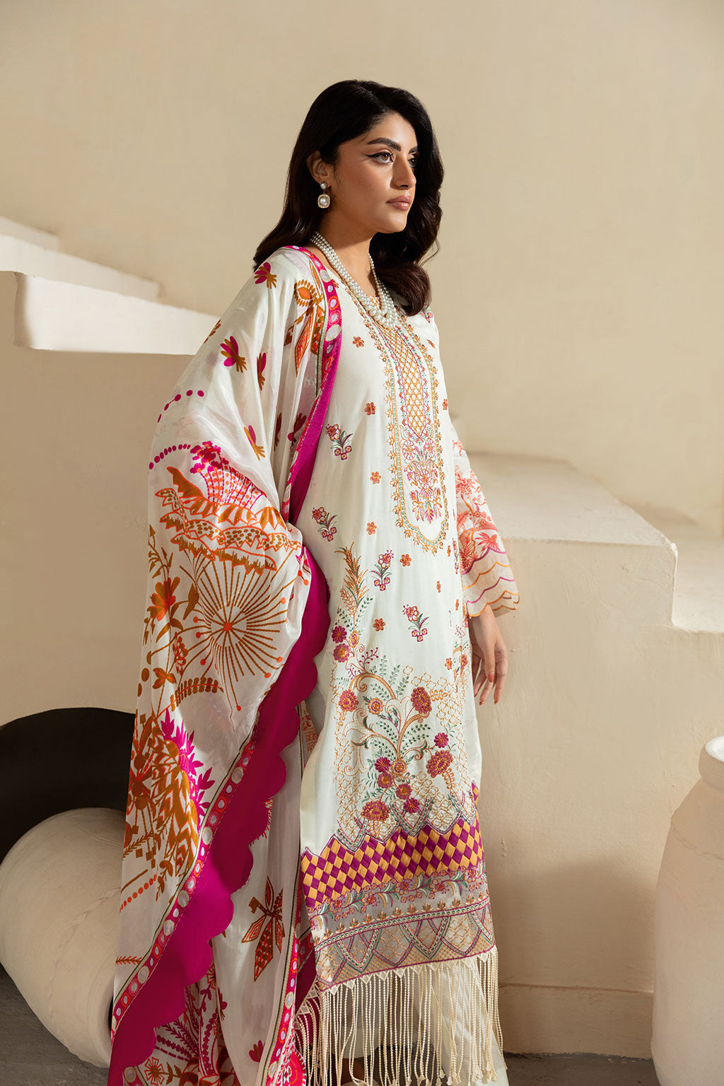 Ramsha | Mashaal Luxury Lawn | L-1308