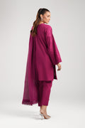 Maria B | Basics RTW | 3 Pc Embroidered Dobby Suit | MB-CS25-138