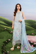 Maria B | M Basics Dreamscape Eid Lawn | MB-CUSV14-10A