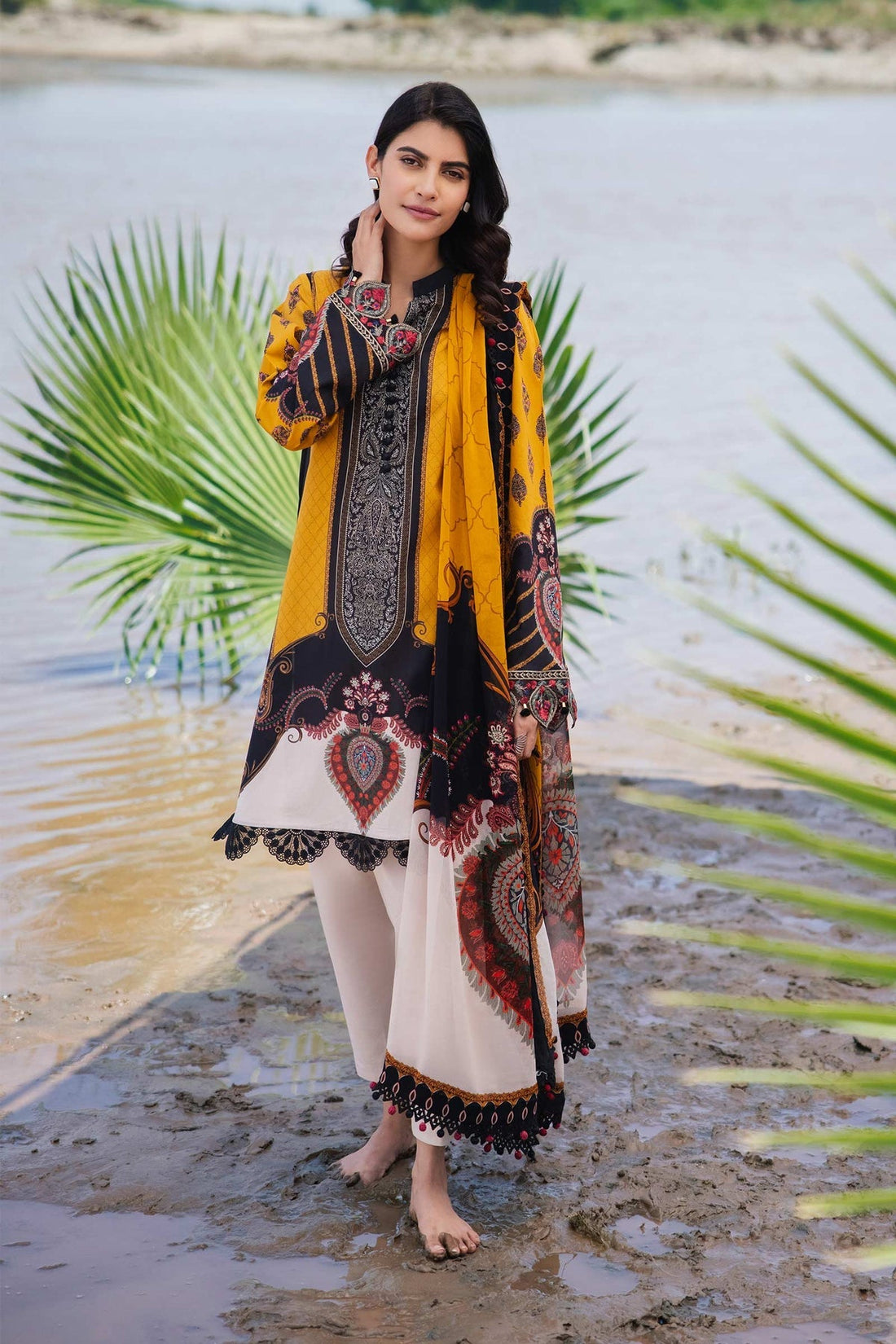Maria b | M Basics Lawn | 407-B