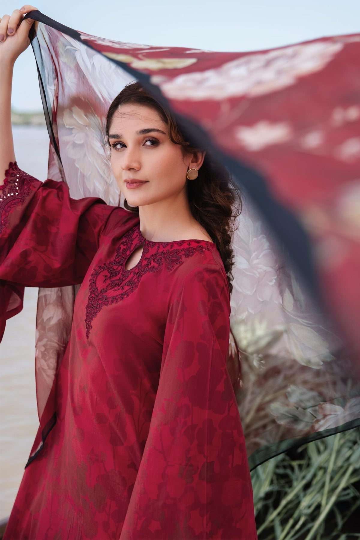 Maria b | M Basics Lawn | 411-A
