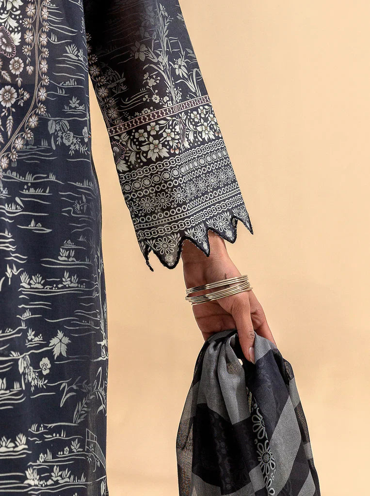 Morbagh | Lawn Collection 24 | EBONY STREAMS - House of Zarish