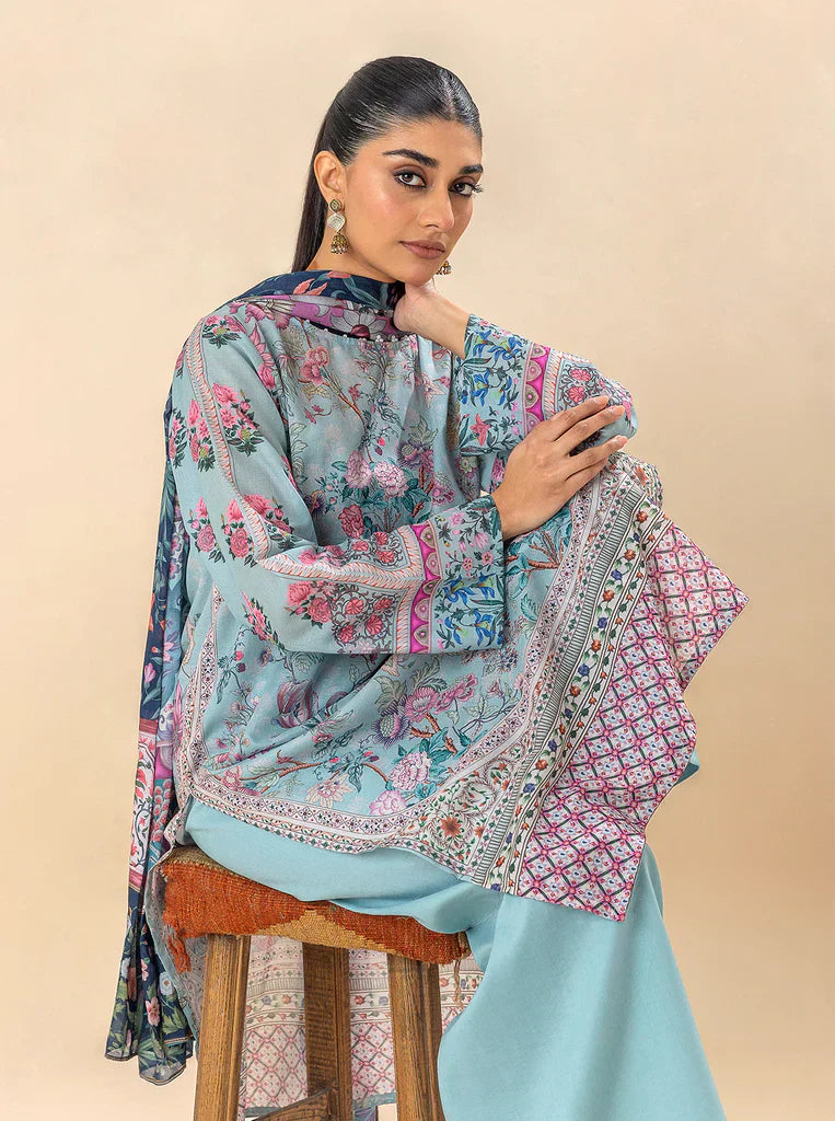 Morbagh | Lawn Collection 24 | SOUL BLUE - House of Zarish