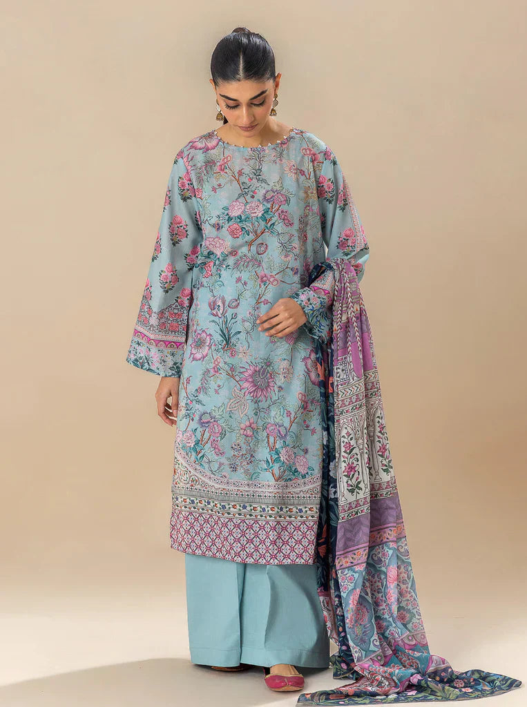 Morbagh | Lawn Collection 24 | SOUL BLUE - House of Zarish