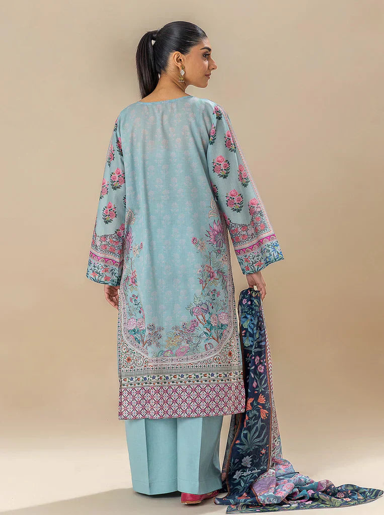 Morbagh | Lawn Collection 24 | SOUL BLUE - House of Zarish