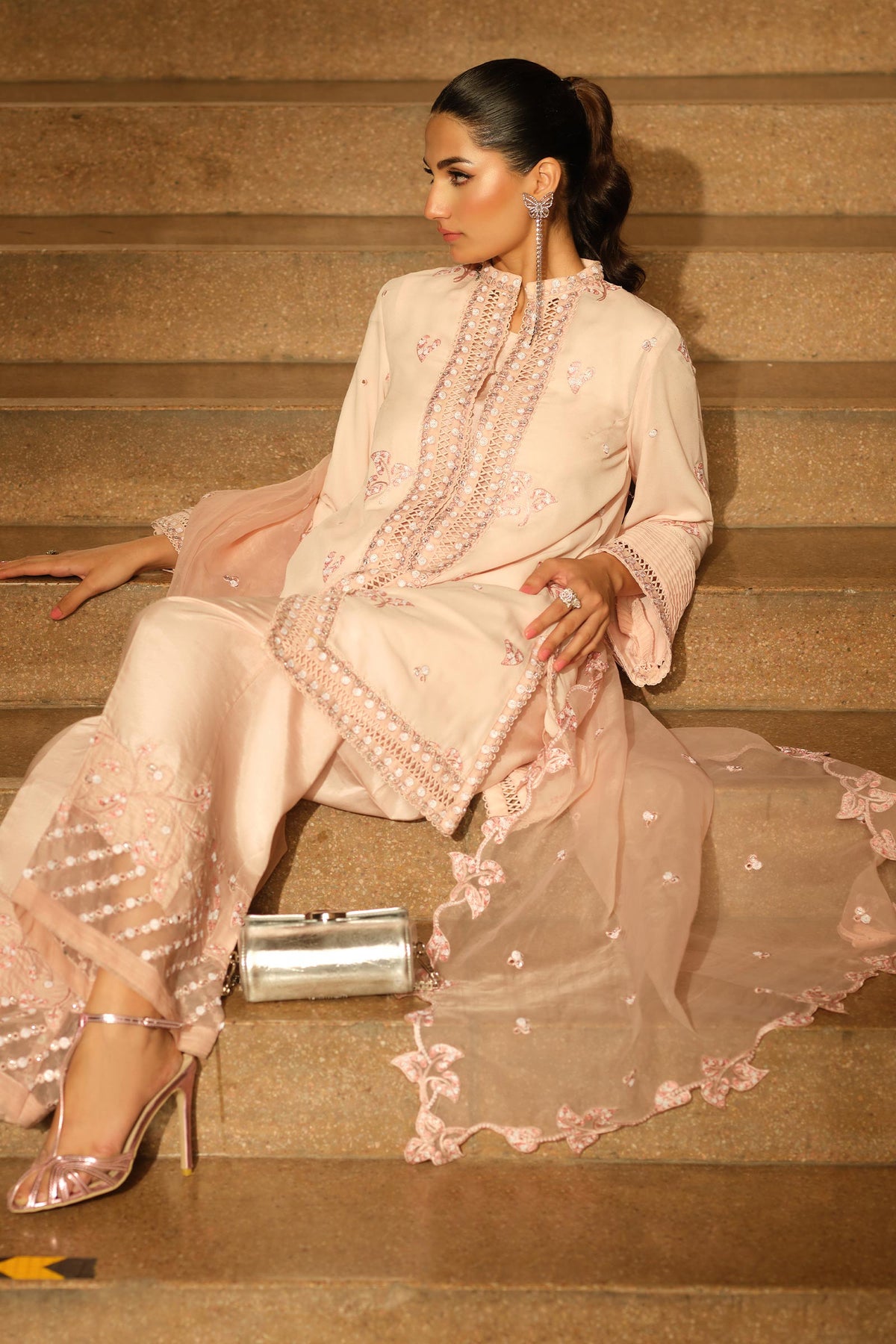 Maria B | Pre fall Dresses | MBS-W25-02 PK