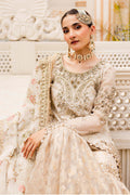 Maria B | Bridal Couture | Ivory Gold MC-906