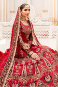 Maria B | Bridal Couture | Deep Red MC-907