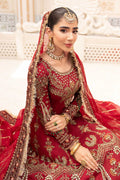 Maria B | Bridal Couture | Deep Red MC-907
