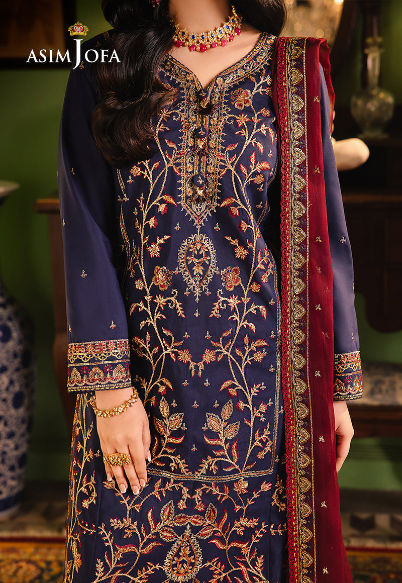 Asim Jofa | Afsanay Luxury Pret | AJLP-02 - House Of Anaya