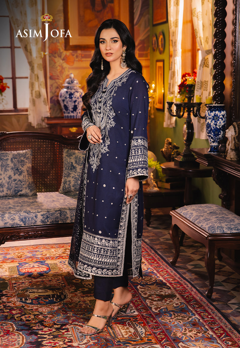 Asim Jofa | Afsanay Luxury Pret | AJLP-10 - House Of Anaya