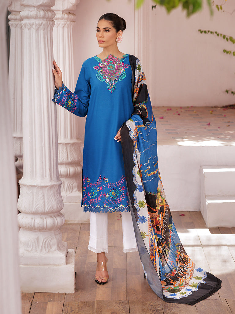 Rajbari | Nissa Chikankari Edition 25 | D# - 04 - House Of Zarish