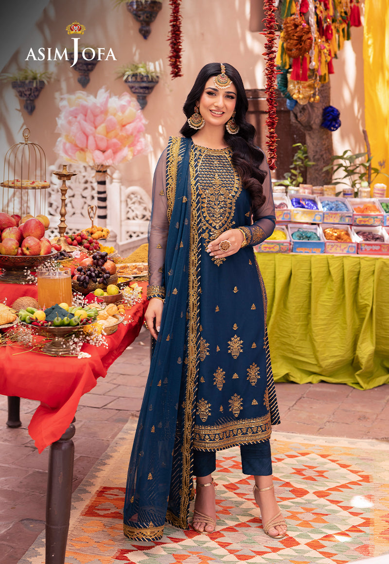 Asim Jofa | Pyaar Diyan Gallan Formals | AJEM-07 - House Of Anaya