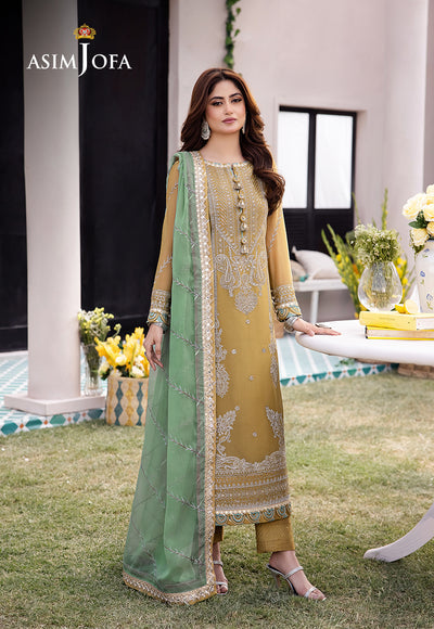 Asim Jofa | Dhanak Rang Collection | AJCF-16 - House Of Anaya
