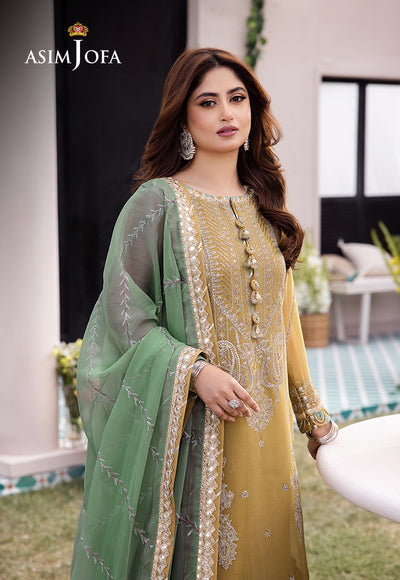 Asim Jofa | Dhanak Rang Collection | AJCF-16 - House Of Anaya
