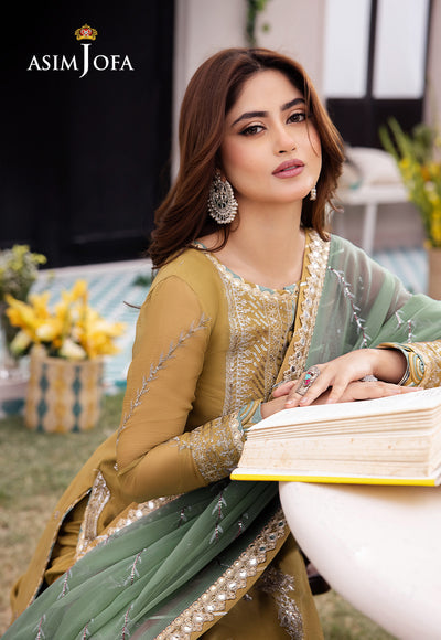 Asim Jofa | Dhanak Rang Collection | AJCF-16 - House Of Anaya