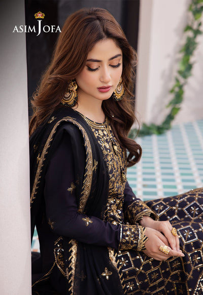 Asim Jofa | Dhanak Rang Collection | AJCF-04 - House Of Anaya