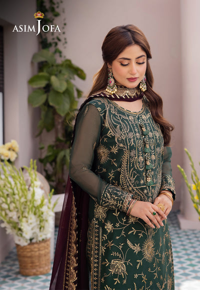 Asim Jofa | Dhanak Rang Collection | AJCF-10 - House Of Anaya