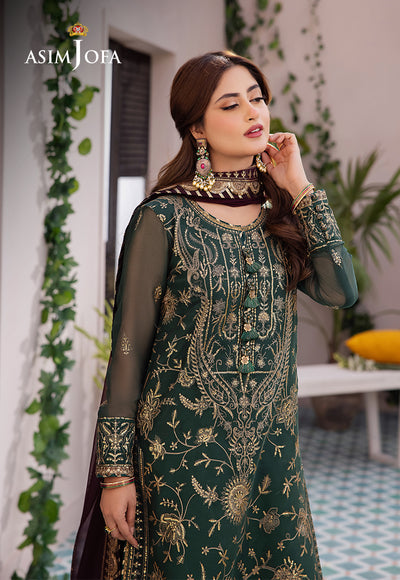 Asim Jofa | Dhanak Rang Collection | AJCF-10 - House Of Anaya