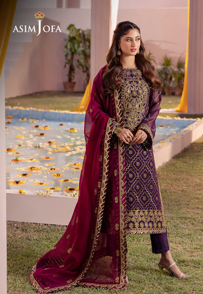 Asim Jofa | Dhanak Rang Collection | AJCF-02 - House Of Anaya