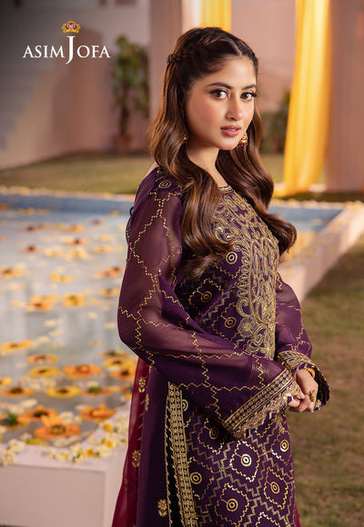 Asim Jofa | Dhanak Rang Collection | AJCF-02 - House Of Anaya