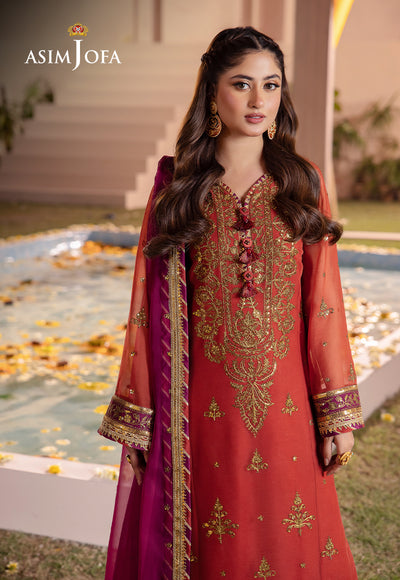 Asim Jofa | Dhanak Rang Collection | AJCF-24 - House Of Anaya