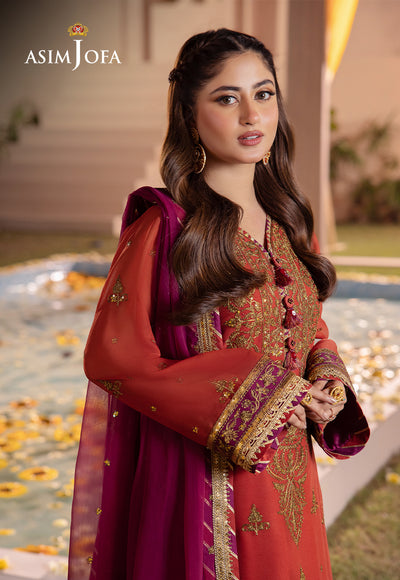 Asim Jofa | Dhanak Rang Collection | AJCF-24 - House Of Anaya