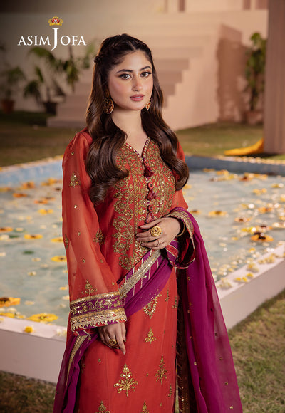 Asim Jofa | Dhanak Rang Collection | AJCF-24 - House Of Anaya