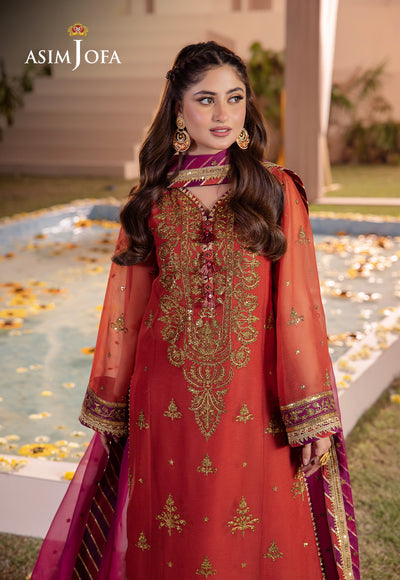 Asim Jofa | Dhanak Rang Collection | AJCF-24 - House Of Anaya