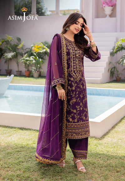 Asim Jofa | Dhanak Rang Collection | AJCF-08 - House Of Anaya