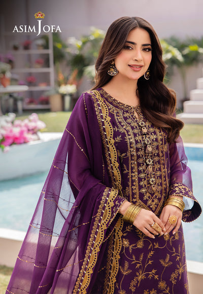 Asim Jofa | Dhanak Rang Collection | AJCF-08 - House Of Anaya