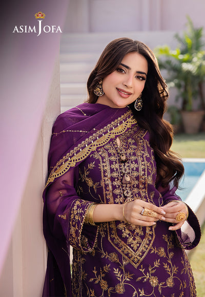 Asim Jofa | Dhanak Rang Collection | AJCF-08 - House Of Anaya