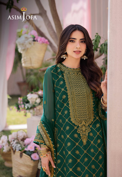 Asim Jofa | Dhanak Rang Collection | AJCF-03 - House Of Anaya